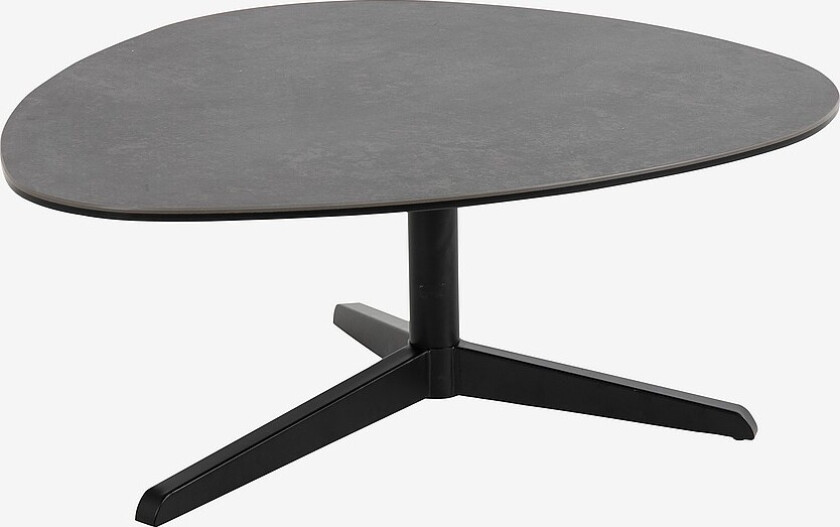 Sofabord Noam, H: 34 x B: 84 x D: 77 - Svart