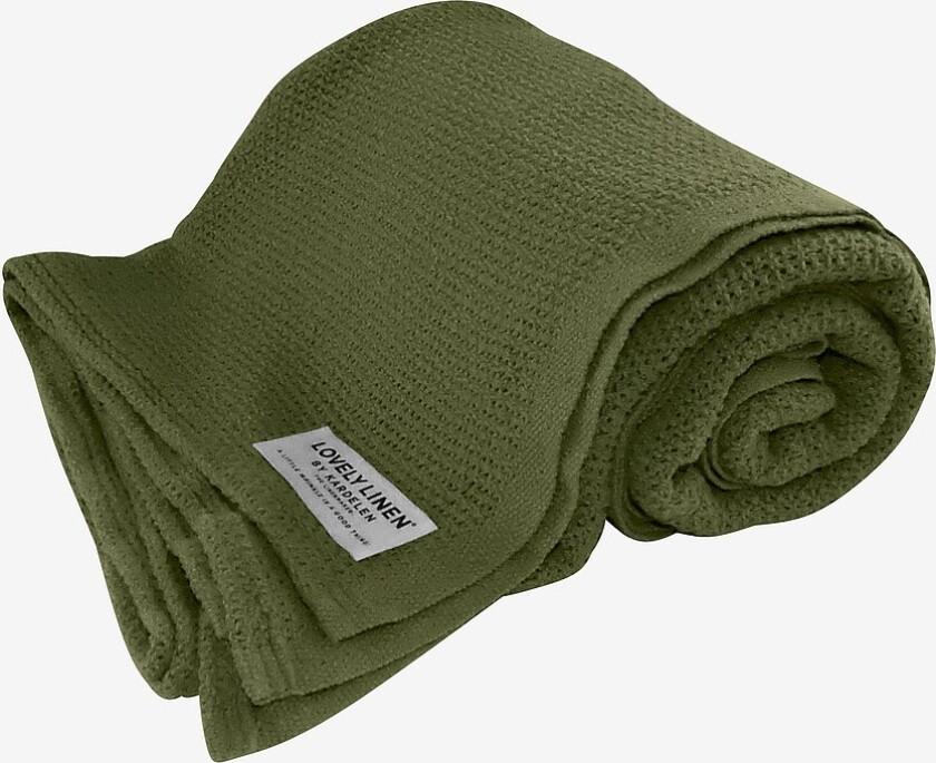 Lovely Cotton pledd - Grønn
