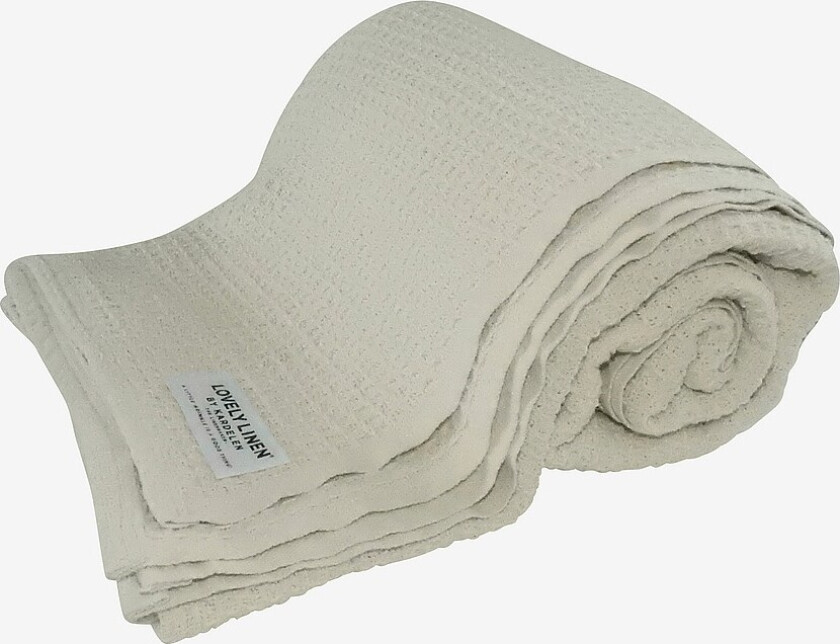 Lovely Cotton pledd - Hvit