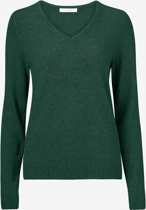 Genser viRil V-neck Knit Top - Grønn