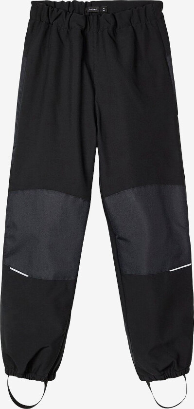 Softshellbukse nknAlfa Pant Solid - Svart
