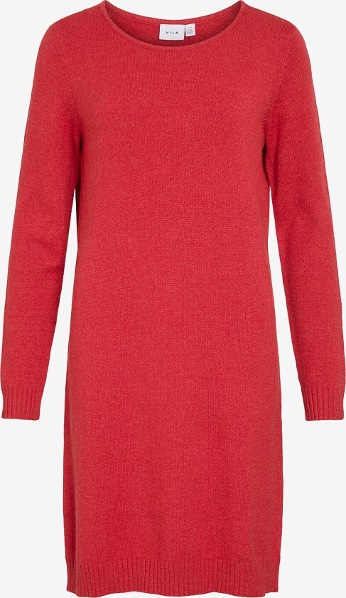 Kjole viRil L/s Knit - Rød