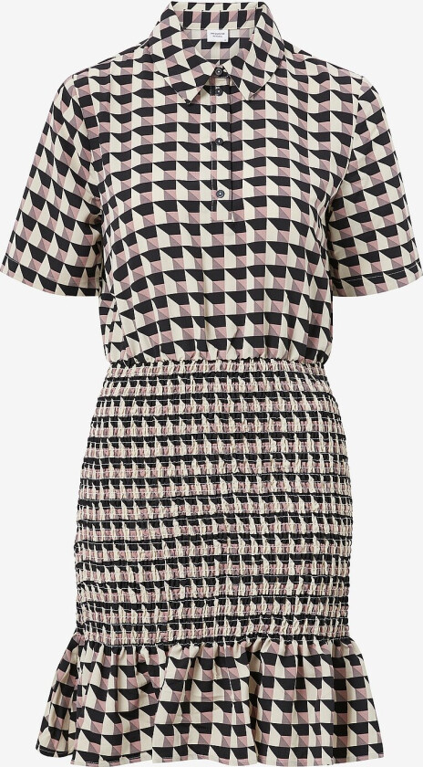 Kjole jdyRina 2/4 Smock Shirt Dress Wvn - Hvit