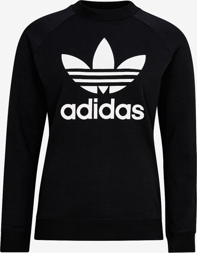 Sweatshirt Trefoil Crewneck - Svart