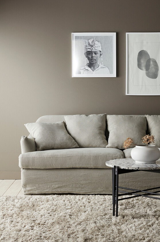 Sofa Chardonne 3-seter - Grå