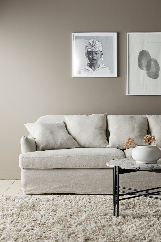 Sofa Chardonne 3-seter - Beige