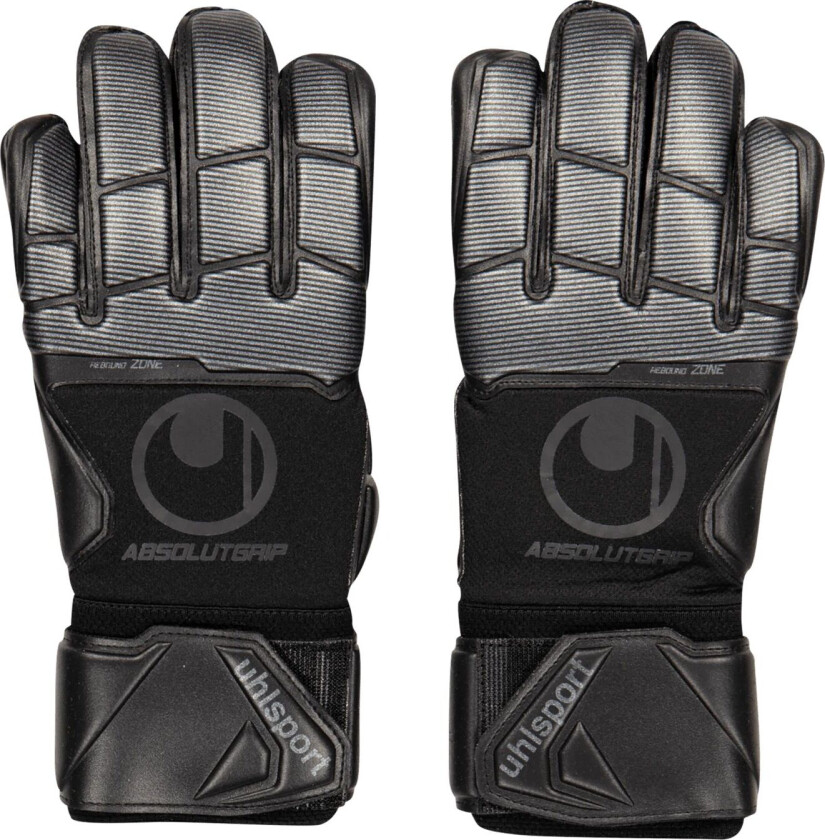 Uhlsport Comfort Absolutgrip, keeperhansker, unisex BLACK