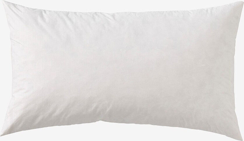 Innerpute med fjærfyll 50x90 cm - Hvit