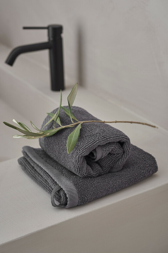 Håndkle Elise 2-pk 30x50 - Grå
