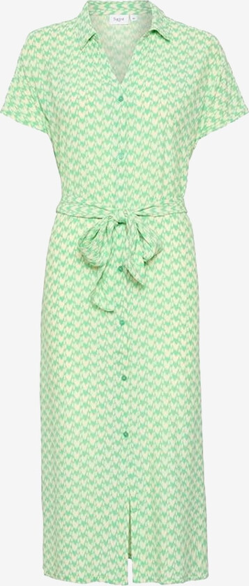 Maxikjole BlancaSZ SS Dress Calf Length - Grønn