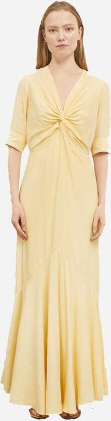 Paloma Dress - Light Yellow Gul M