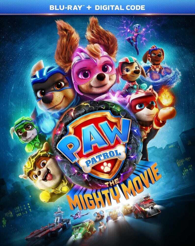 Paw Patrol: The Mighty Movie Bluray