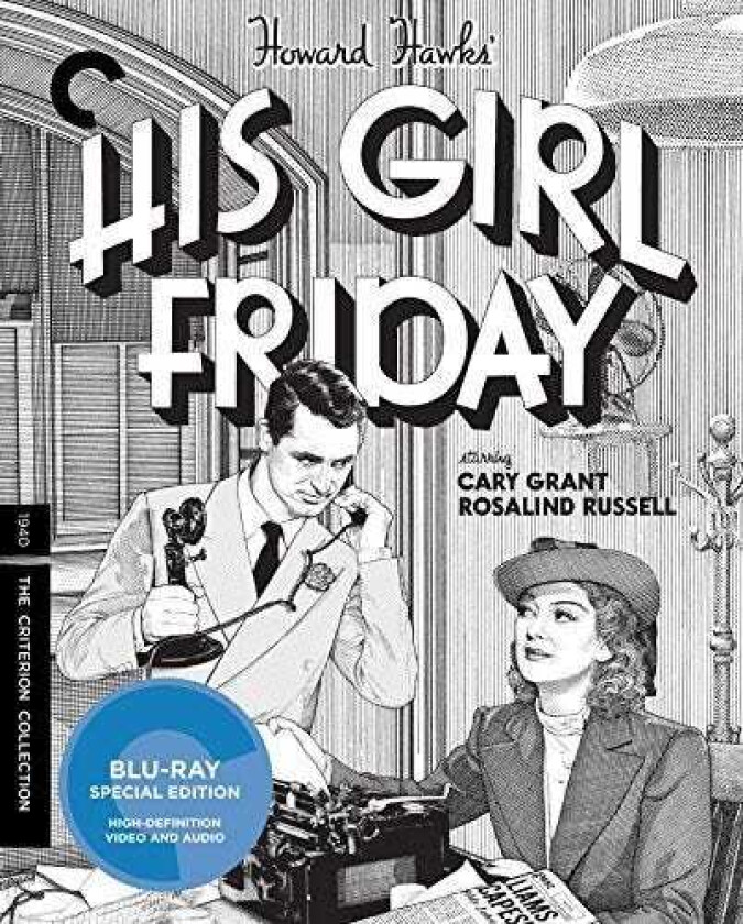 His Girl Friday Bluray