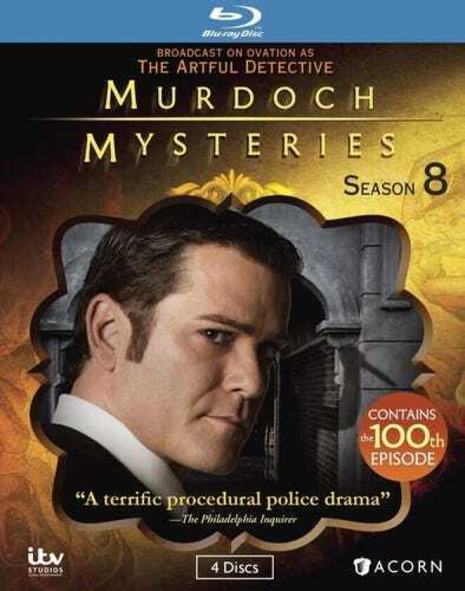 Murdoch Mysteries Sesong 8 Bluray