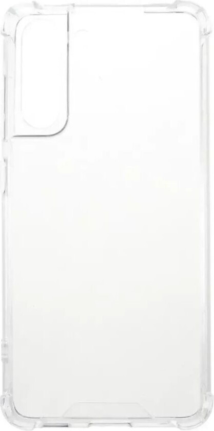Samsung Galaxy S21 FE (5G) Shock-Proof Hybrid Plast Deksel - Gjennomsiktig