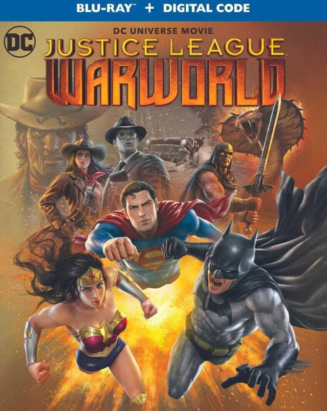 Justice League: War World Bluray