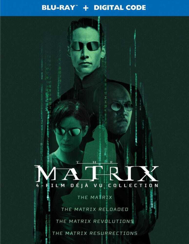 Matrix 4Film Deja Vu Collection Bluray