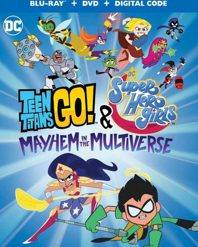 Teen Titans Go & Dc Super Hero Girls: Mayhem In Bluray