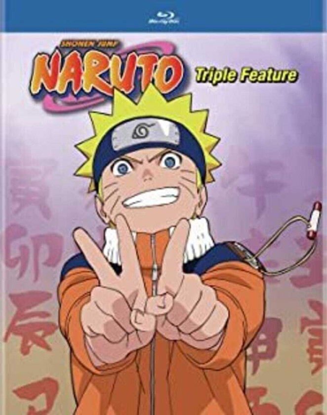 Naruto Triple Feature Bluray