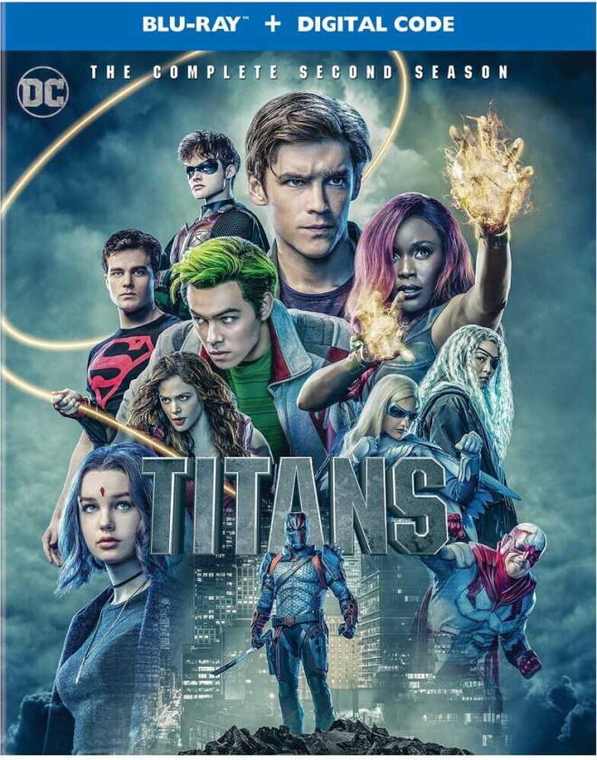 Titans: Complete Second Season Bluray