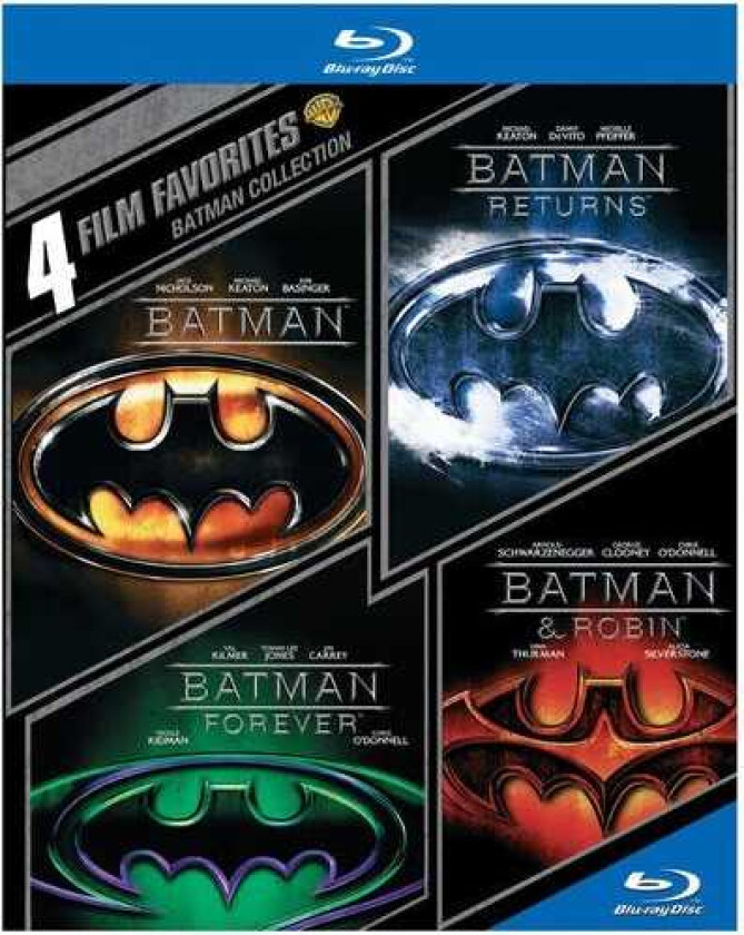 4 Film Favorites: Batman Bluray