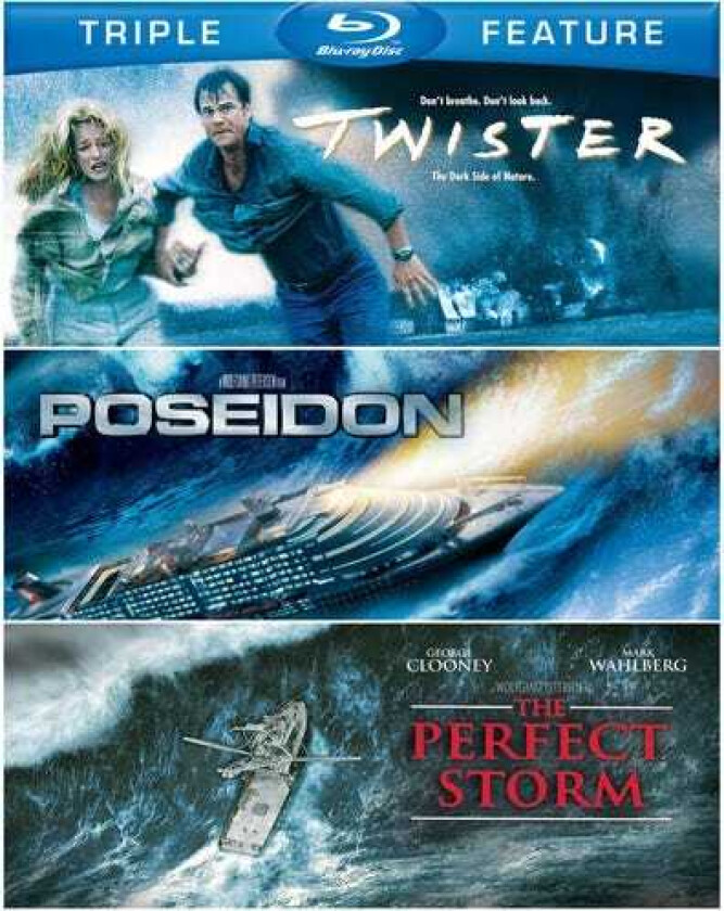 Twister & Poseidon & Perfect Storm Bluray