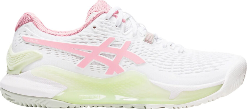 Asics Gel-Resolution 9 Padel, padelsko, dame WHITE/FRUIT PUNCH