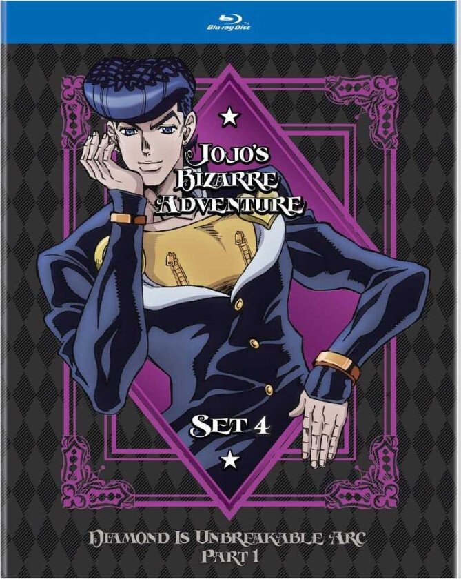 Jojo's Bizarre Adventure Set 4: Diamond Is Part 1 Bluray
