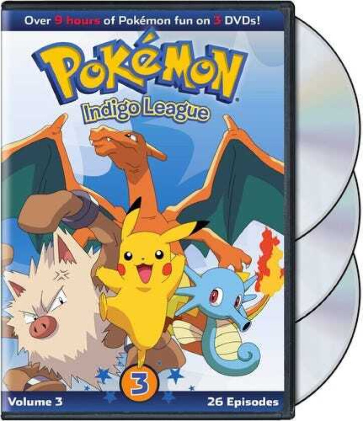 Pokemon: Season 1 Indigo League Set 3 DVD
