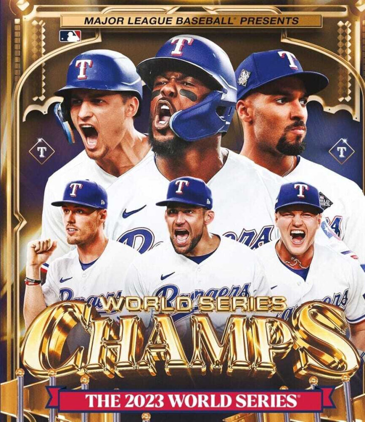 2023 World Series Champions: Texas Rangers Bluray