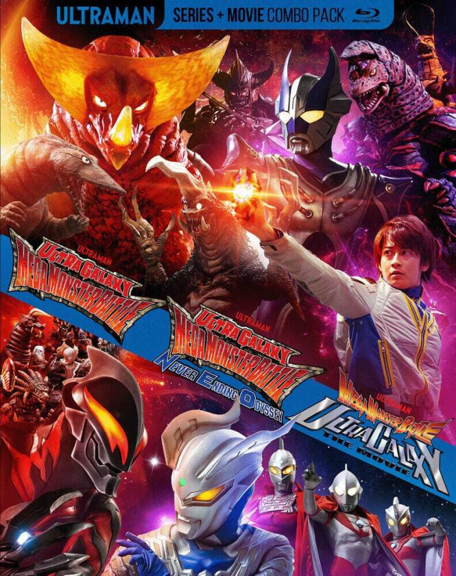 Ultra Galaxy Mega Monster Battle Series Bluray