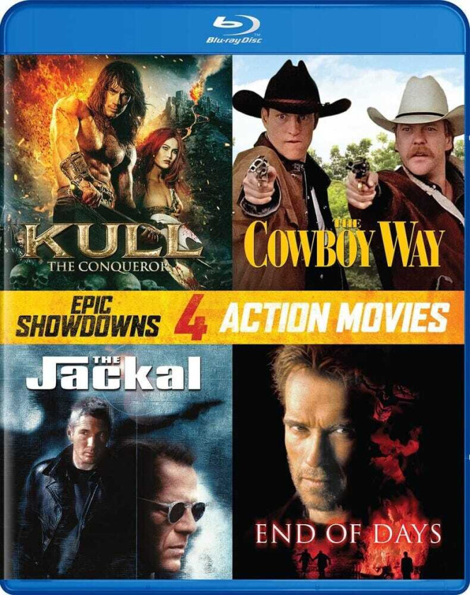 Epic Showdowns 4 Action Movies Bluray