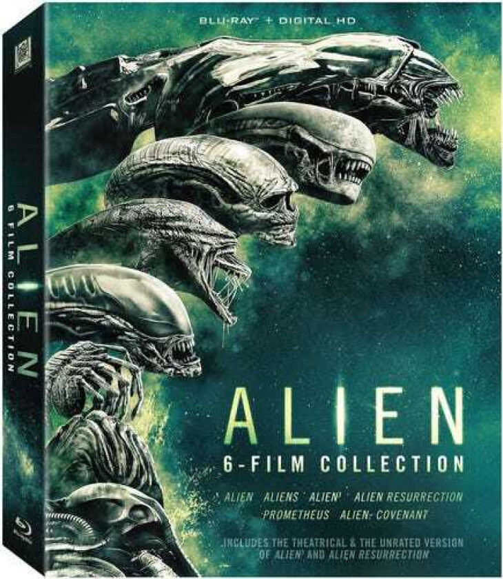 Alien: 6Film Collection Bluray