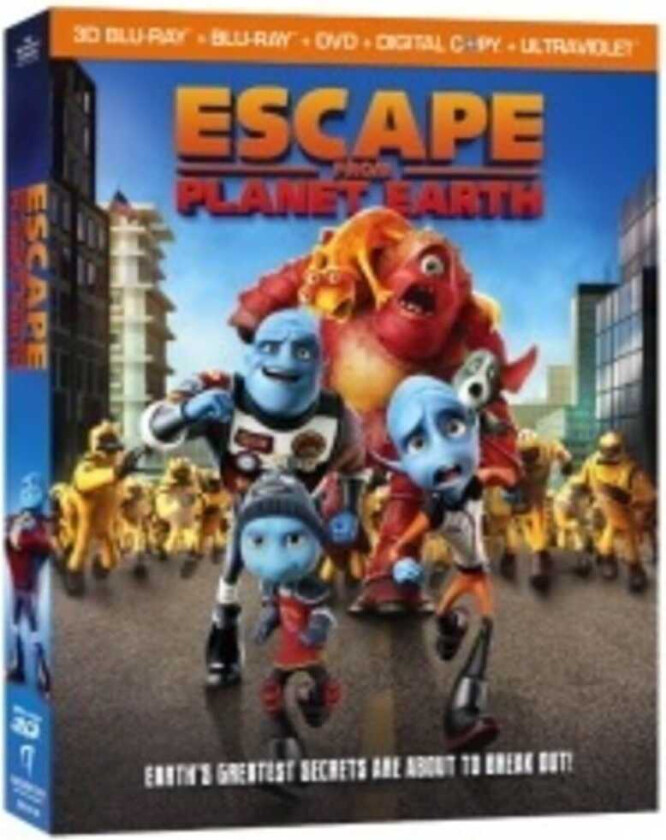 Escape From Planet Earth Bluray