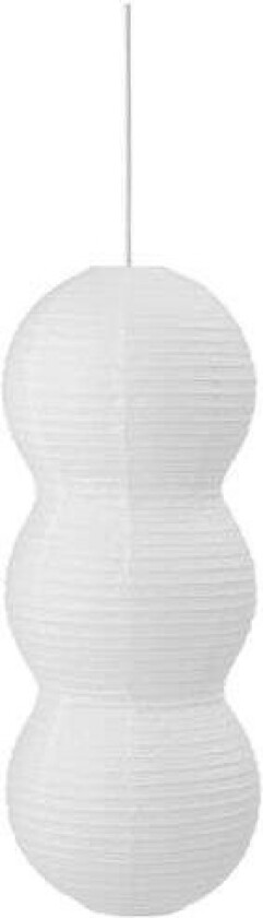 Puff Multitude lampeskjerm 23 x 60 cm Hvit