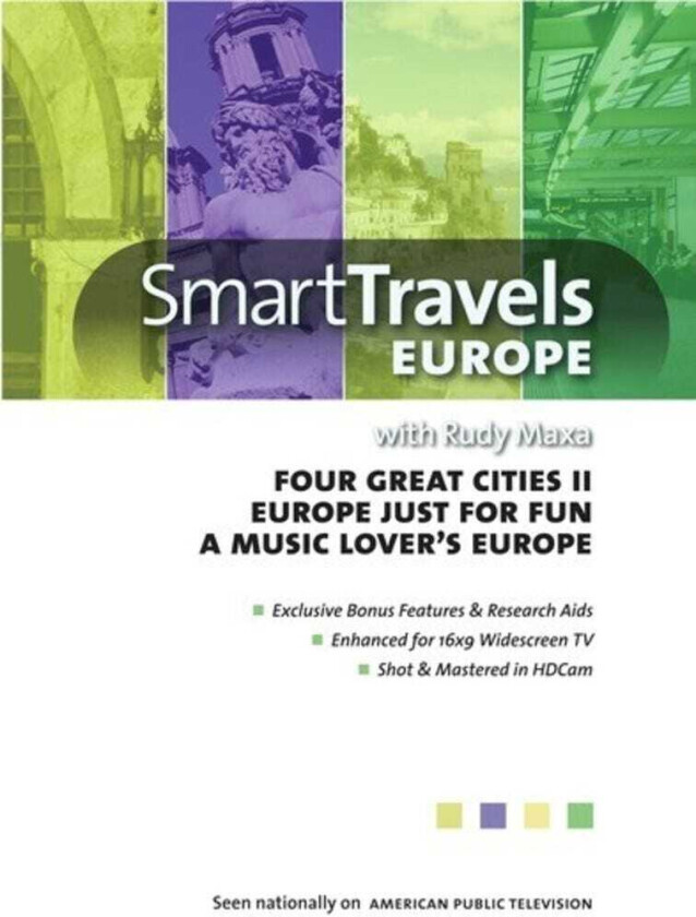 Bilde av Smart Travels: Four Great Cities Ii / Europe DVD