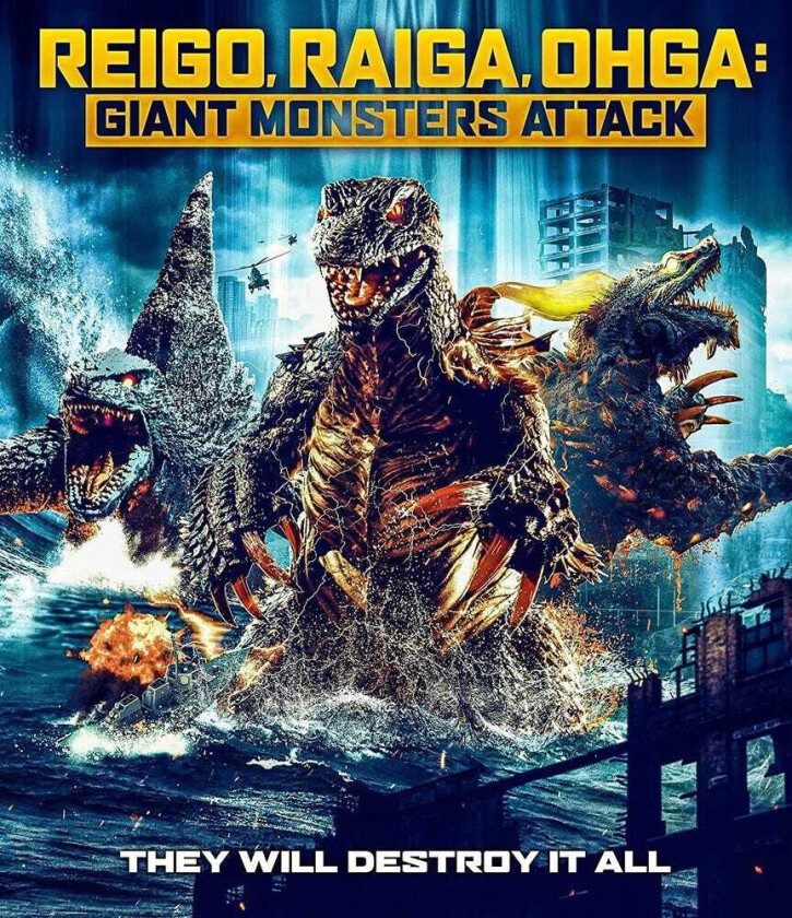 Reigo Raiga Ohga: Giant Monsters Attack Bluray