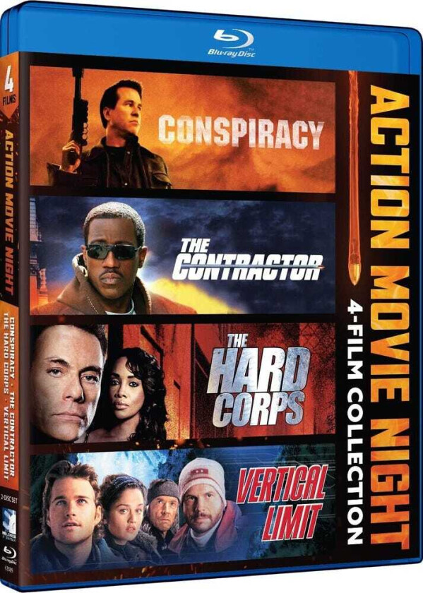Action Movie Night 4Pack Bluray