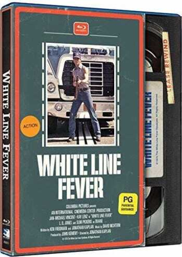 White Line Fever Retro Vhs Bluray