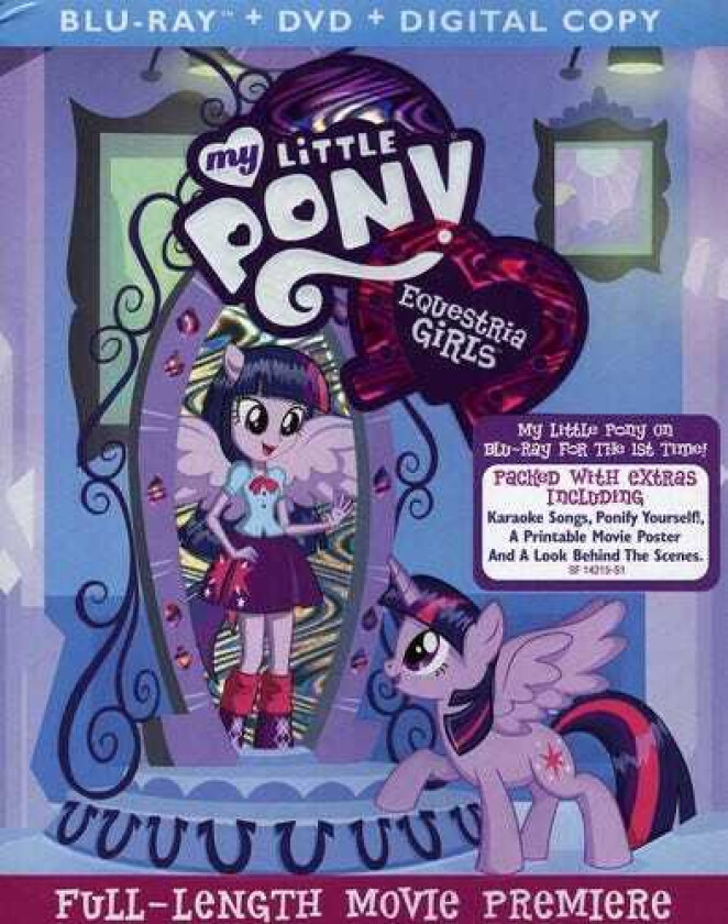 My Little Pony: Equestria Girls Bluray