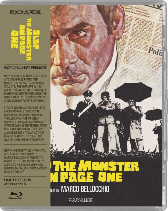 Slap The Monster On Page One Bluray
