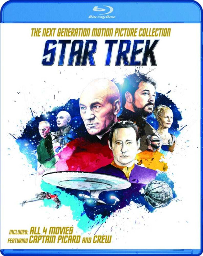 Star Trek: The Next Generation Motion Picture Collection Bluray