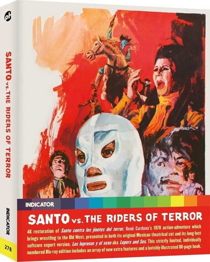 Santo Vs The Riders Of Terror (us Limited Edition) Bluray