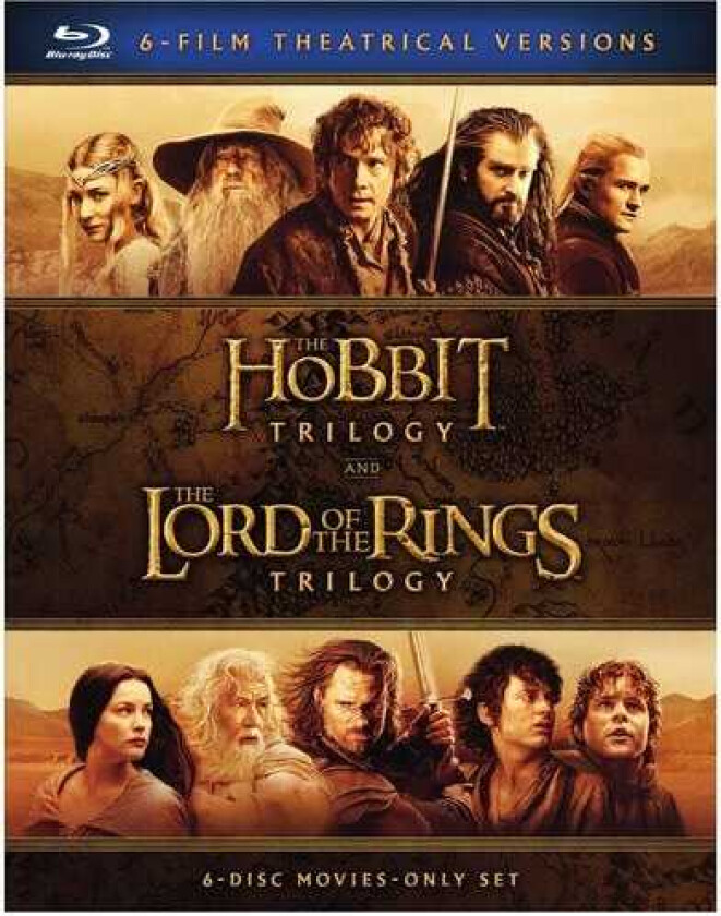 MiddleEarth Theatrical Collection Bluray