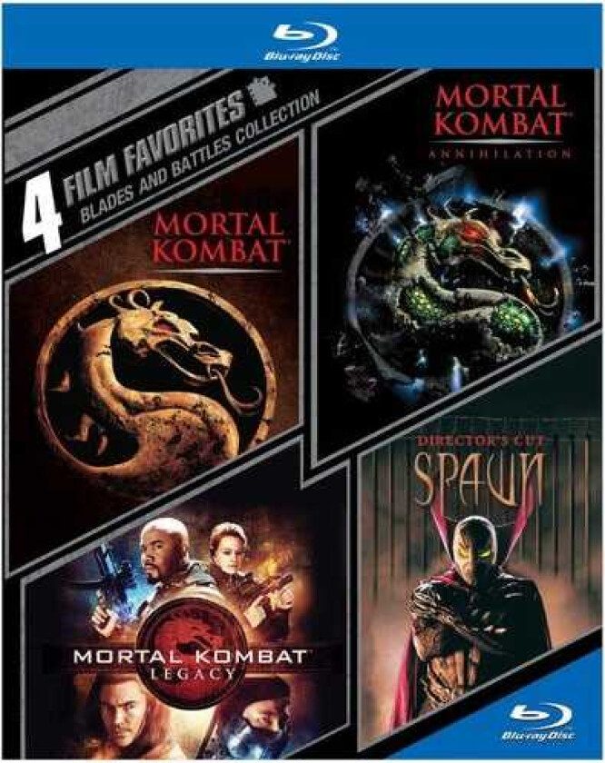 4 Film Favorites: Blades & Battles Collection Bluray