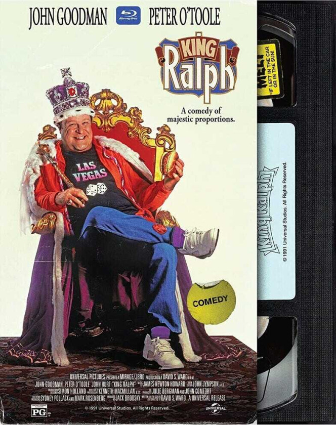 King Ralph Retro Vhs Bluray