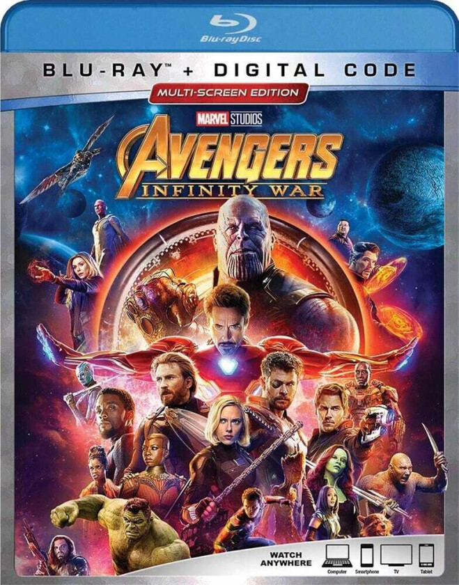 Avengers: Infinity War Bluray