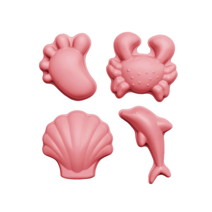 Dus Rosa Scrunch Sandstrandleke