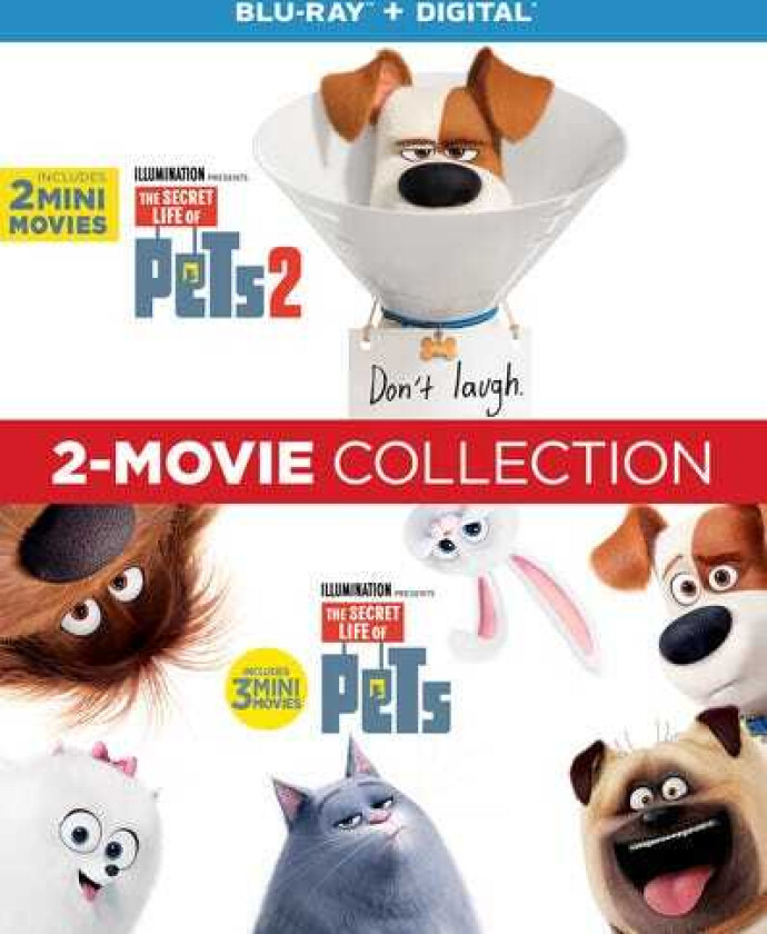 Secret Life Of Pets: 2Movie Collection Bluray