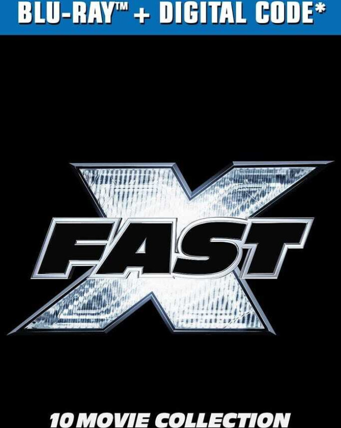 Fast & Furious 10Movie Collection Bluray